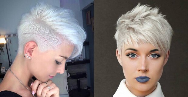Neue Trend 2022: Haare weiß färben