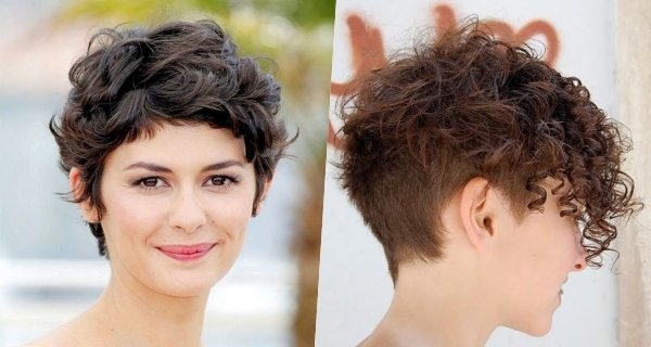 Pixie Cuts für Frauen mit Lockigen Haaren