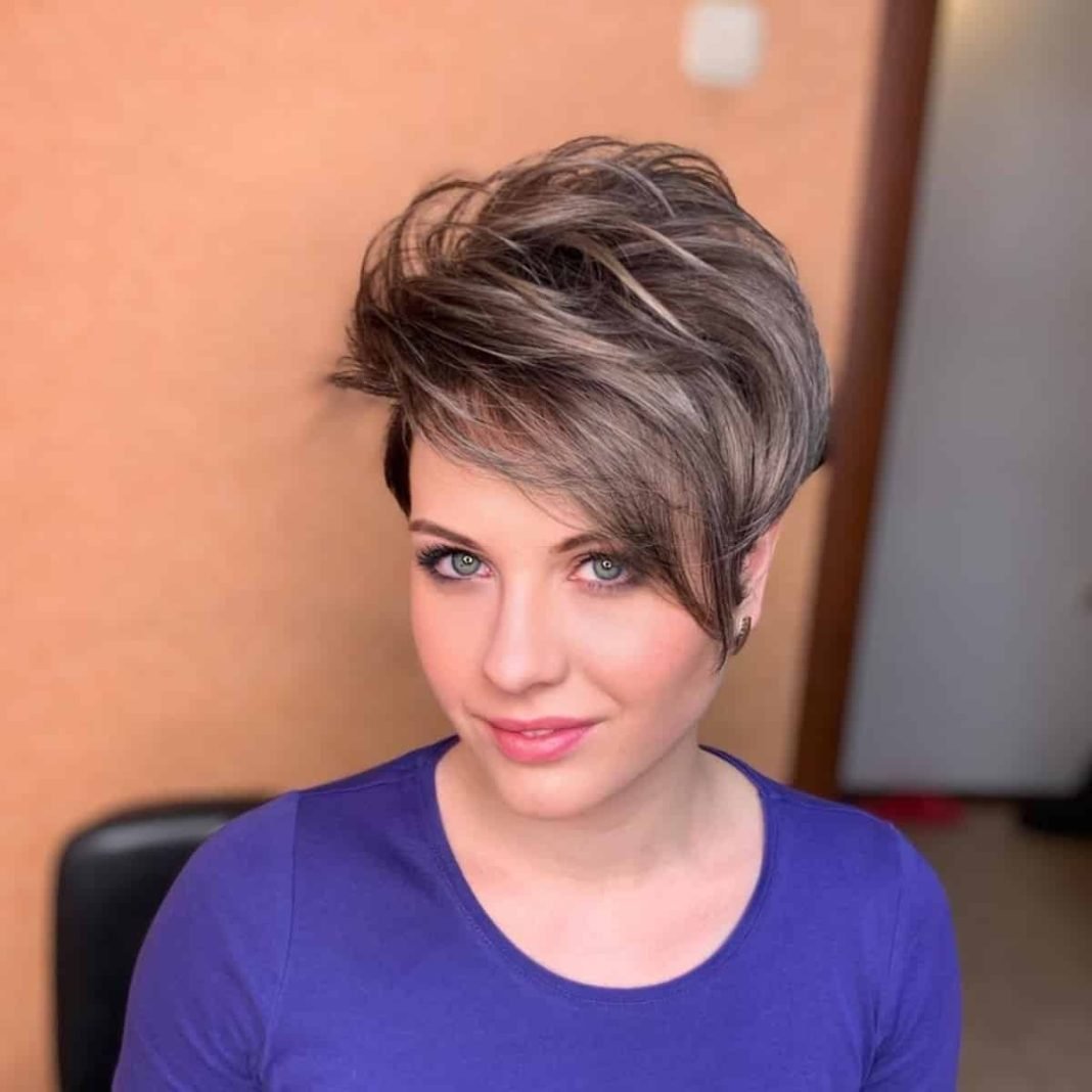 15+Pixie-Frisuren mit langem Pony-Haarschnitt