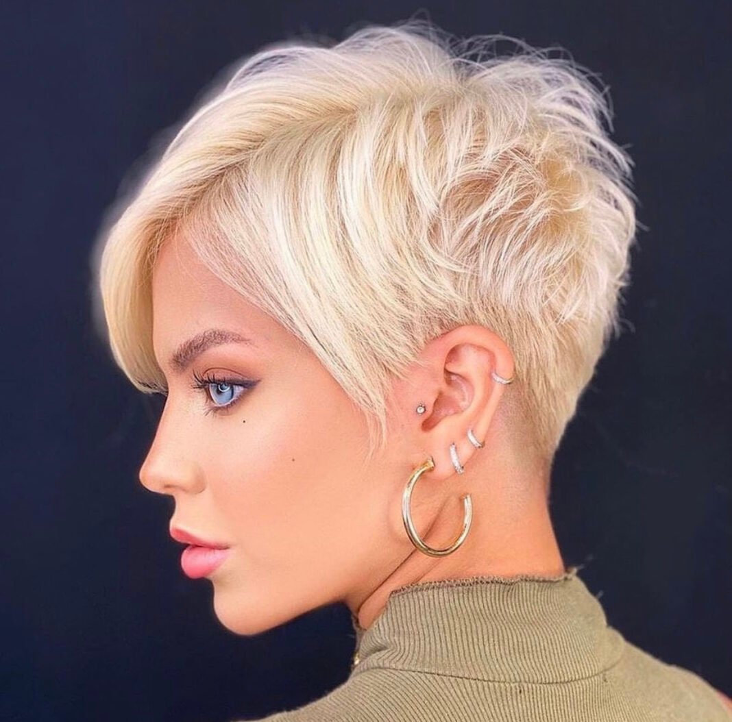 Über 20 trendige Pixie-Cut-Haarschnitte mit langem Pony