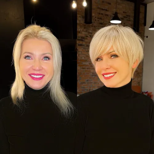 Stilvolle Frisuren, die Sie 10 Jahre jünger aussehen lassen