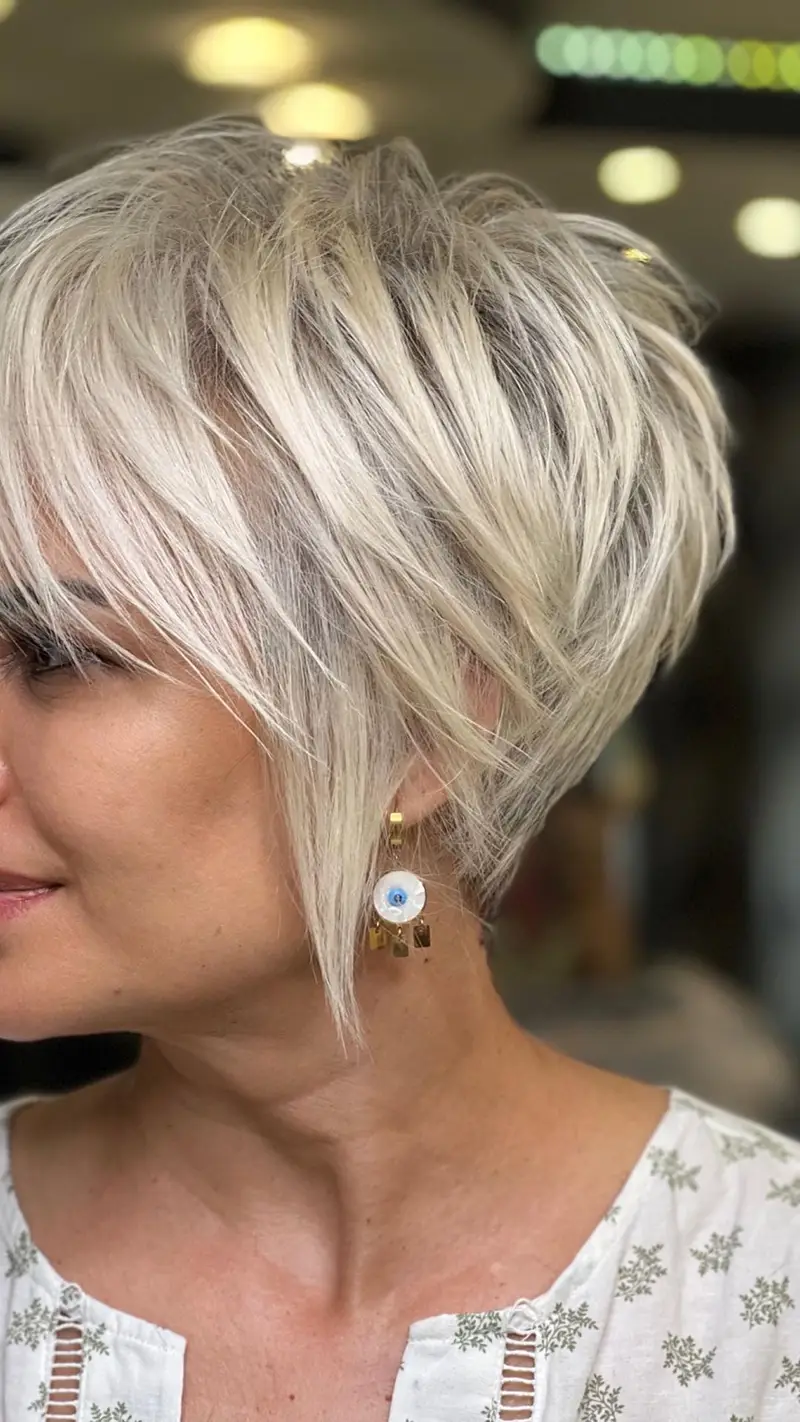 Die bequemsten Kurzhaarfrisuren, die leicht zu pflegen sind